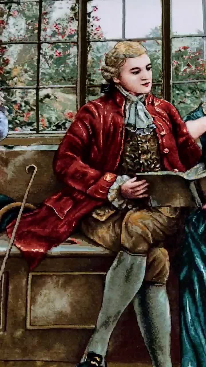 تابلو فرش دستبافت ابریشم|تابلو فرش|کرج, کمال‌شهر|دیوار