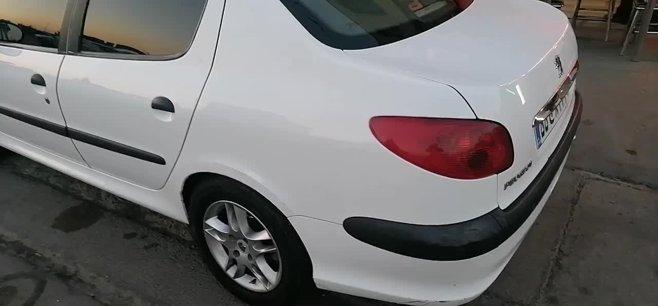206 SD V8|خودرو سواری و وانت|پرند, فاز ۵|دیوار