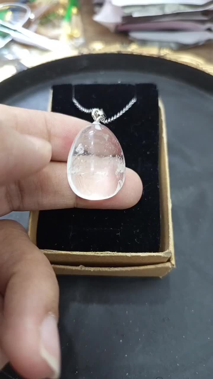 گردنبند کوارتز شفاف|جواهرات|قم, یزدان‌شهر|دیوار