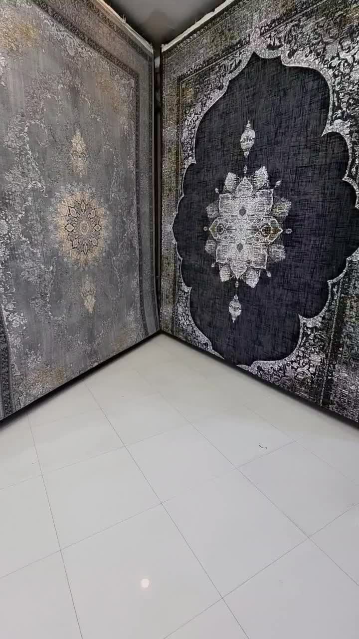 فرش ۷۰۰شانه طرح هفتصدشانه رنگ توسی سبز و طوسی قرمز|فرش|مشهد, هدایت|دیوار