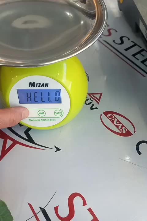 وزن کشی مواد آشپزخونه ترازو ۵ کیلو فانتزی ۱۹۵۰|سایر لوازم برقی|رشت, یخسازی|دیوار