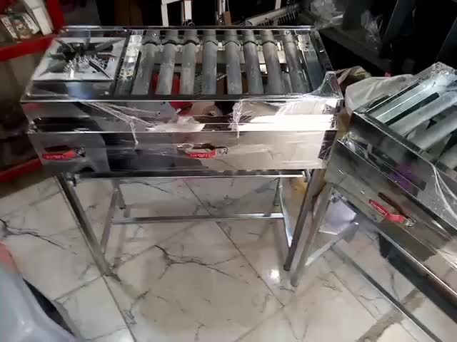 کباب پز و منقل گازی باربیکیو با هود و هوکش|اجاق گاز و لوازم برقی پخت‌وپز|یزد, |دیوار
