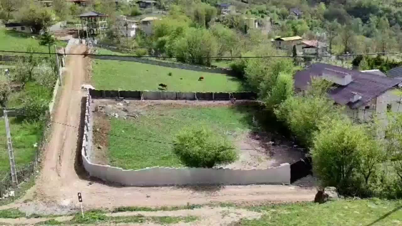 ۱۰۰۰مترباغچه چهاردیواری باجوازساخت وسندتکبرگ باندر|فروش زمین و ملک کلنگی|مرزن‌آباد, |دیوار