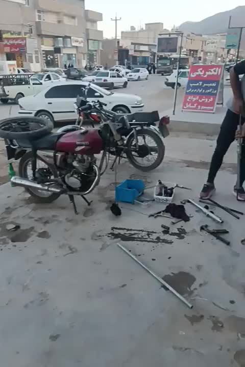 یدکی و تعمیرات موتور سیکلت سینا|خدمات موتور و ماشین|شیراز, شاپورجان|دیوار