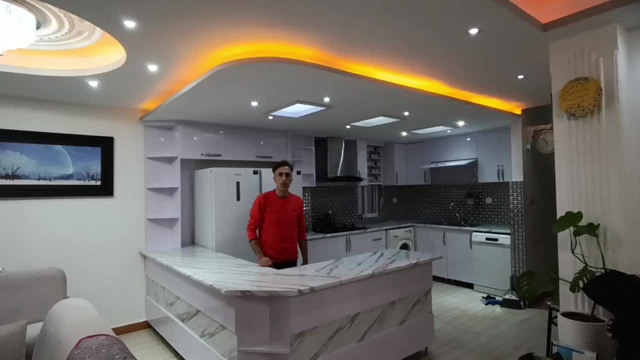 نصاب برچسب کابینت تخصصی گیلان|خدمات پیشه و مهارت|رشت, بازار|دیوار