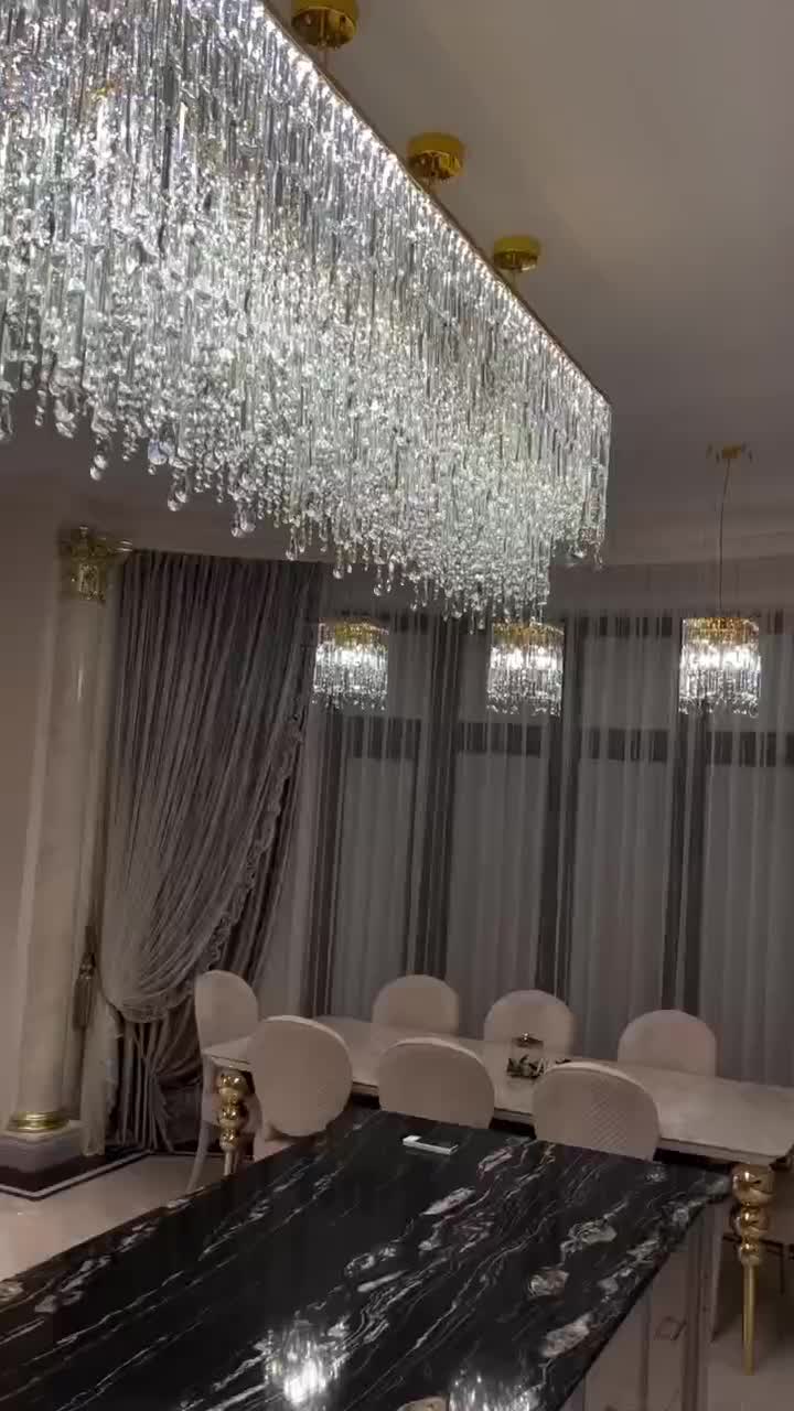 لوستر الماس.مدلهای لاینر کد ۷۳۱۶. AC light|لوستر و چراغ آویز|تهران, پارک شهر|دیوار