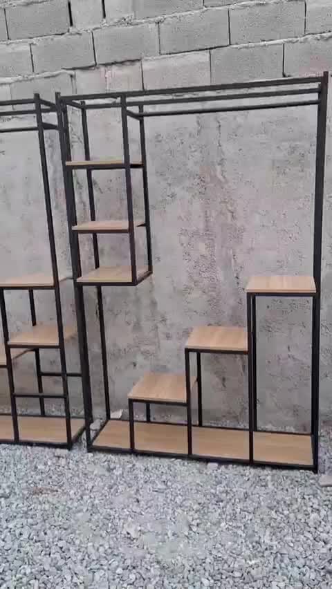 رگال ویترین استند شلف فلزی|کتابخانه، شلف، قفسه‌های دیواری|رباط‌کریم, رباط‌کریم|دیوار