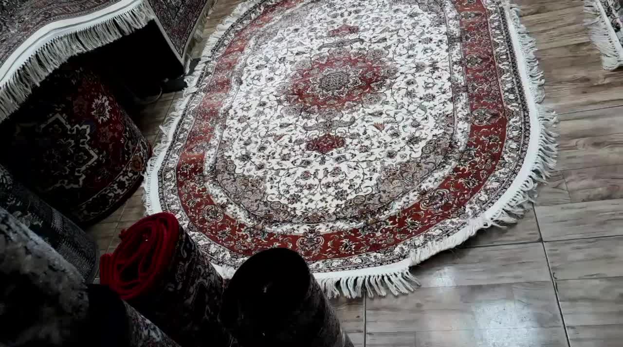 فرش آشپزخانه فرش اولیا۱۰۰۰شانه فرش بیضی ۱۵۰×۲|فرش|تبریز, |دیوار