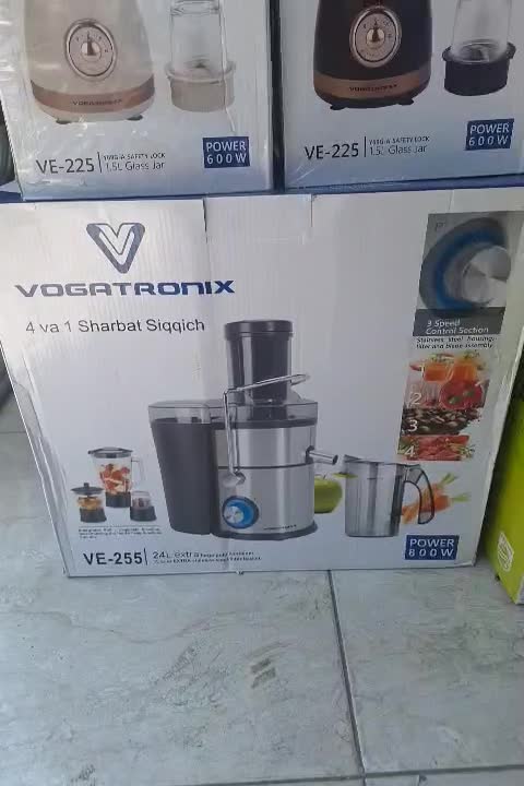 ابمیوه گیری و مخلوط کن ووگاتی|آبمیوهگیر و آبمرکباتگیر|شیراز, شهرک فرهنگیان|دیوار