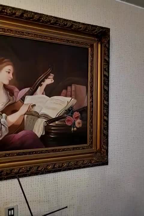 نقاشی lute player از یوسف نیا|تابلو، نقاشی، عکس|تهران, جردن|دیوار