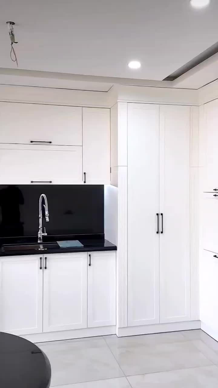 کابینت نئوکلاسیک ترکیب با فریم لس|مصالح و تجهیزات ساختمان|همدان, |دیوار