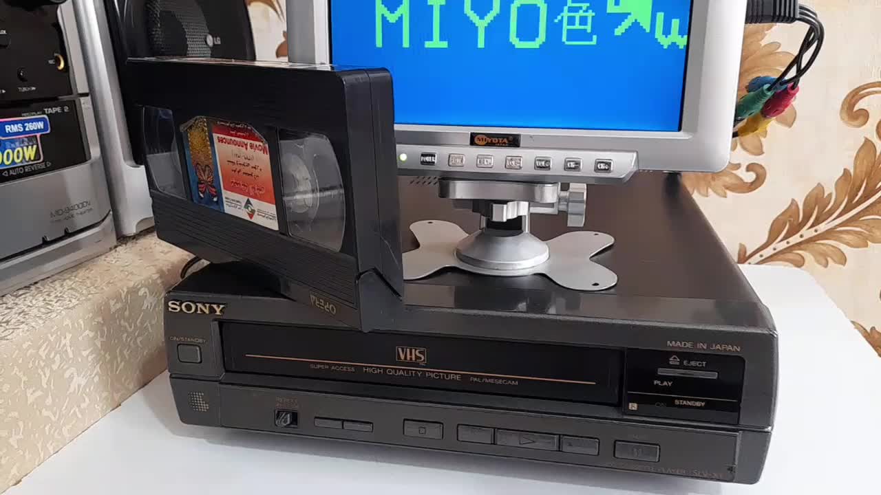 SONY SLV -X1|پخش‌کننده DVD و ویدیو|قزوین, |دیوار