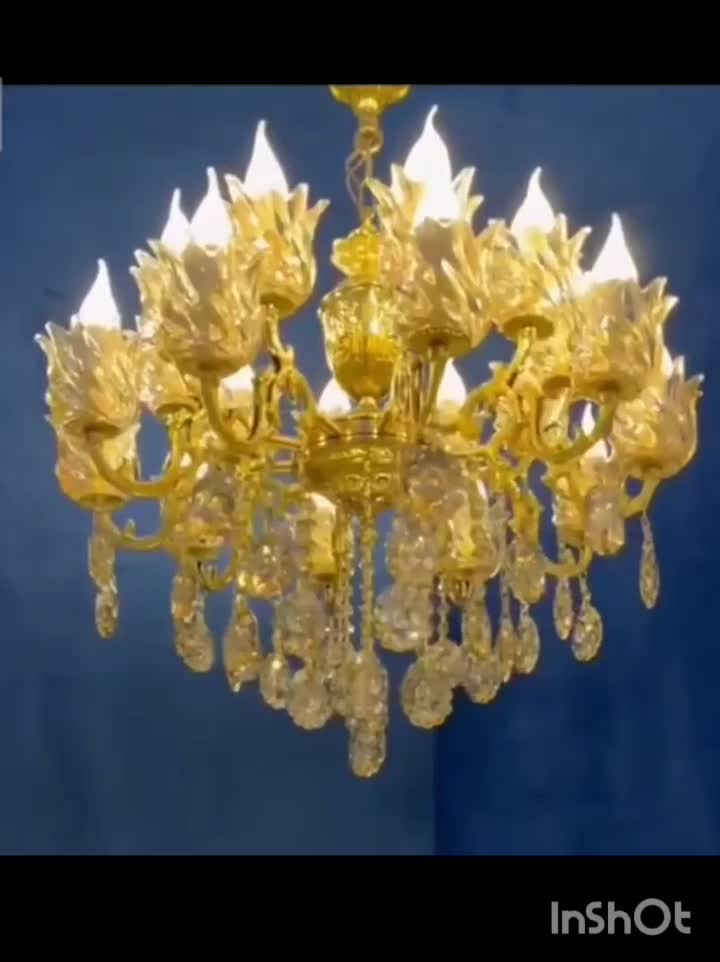 لوستر۸شاخه۱۶ شعله بزرگ بادو سرایی نمایشگاهکارمندان|لوستر و چراغ آویز|کرمانشاه, |دیوار