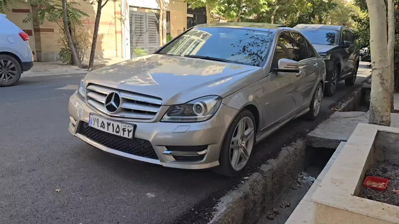 بنز c200 استثنایی،سقف پانا،کپنهاگ سیلور|خودرو سواری و وانت|مشهد, دانشجو|دیوار