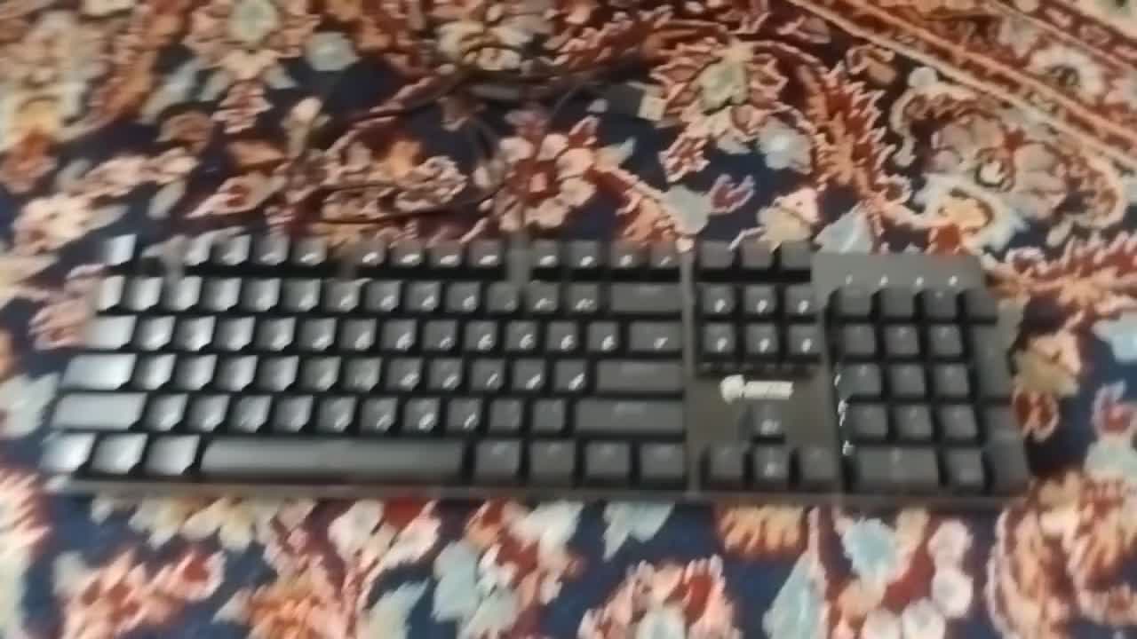 کیبرد مکانیکال GREEN GK802 RGB سوئیچ آبی|قطعات و لوازم جانبی رایانه|رشت, شهرک آیت الله منتظری|دیوار