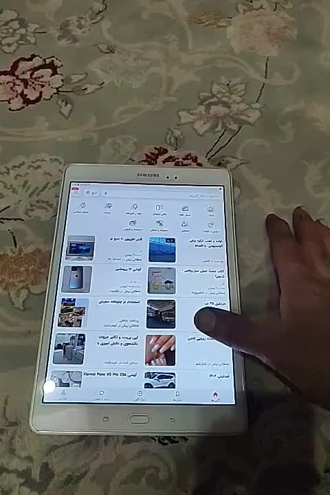 تبلت سامسونگ گلکسی تبA(10اینچ)|تبلت|چهارباغ, |دیوار