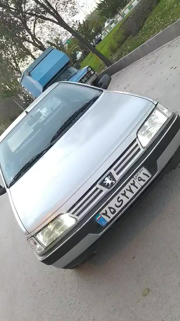 405 مدل 87 دوگانه کارخانه یک لکه رنگ|خودرو سواری و وانت|اردبیل, |دیوار