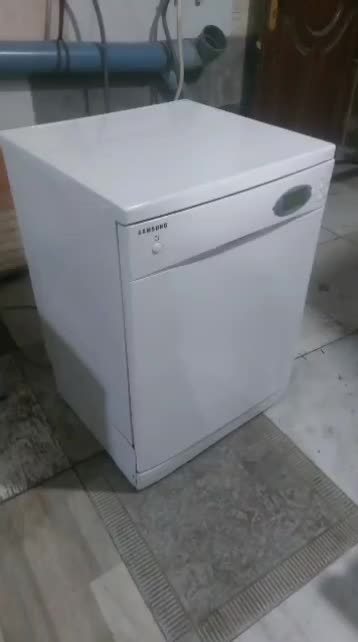 ظرفشویی ظرف شویی شرایطی سامسونگ کره نقره ای سفید|ماشین ظرفشویی|زاهدان, |دیوار