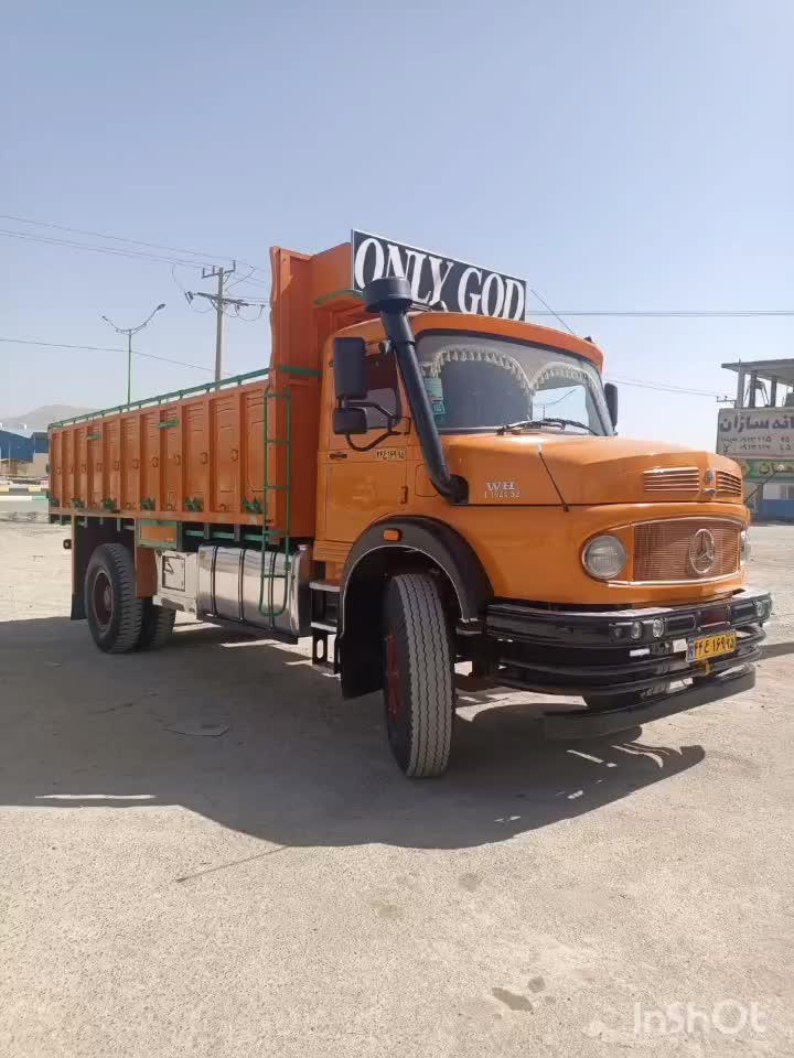 کامیون بنز تک باری ۱۹۲۴خشک ۱۴۰۳،بنز تک باری ۱۳۹۲|خودرو سنگین|فلاورجان, |دیوار