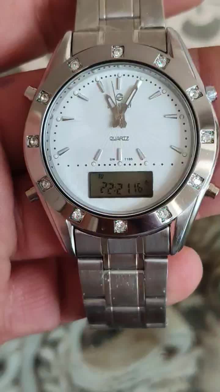 ساعت مردانه دوزمانه زنگدار|ساعت|تبریز, |دیوار