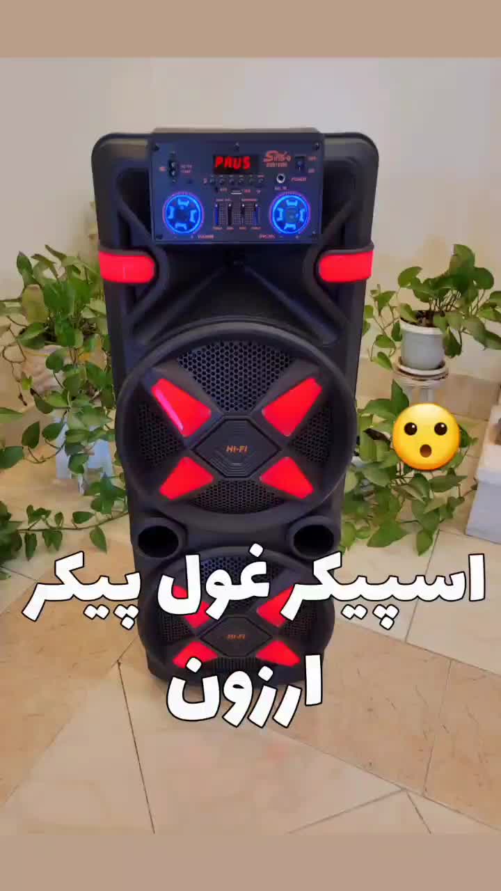 اسپیکر چمدونی برق مستقیم دو ثاب ۱۲ زد کیو اس|سیستم صوتی خانگی|قم, شهرک قدس|دیوار