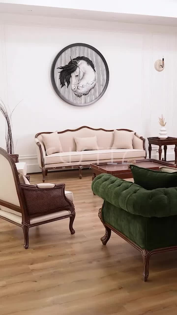 مبل کلاسیک مدل * بالا گرد (پاکدامن)|مبلمان خانگی و میز عسلی|قم, کلهری|دیوار