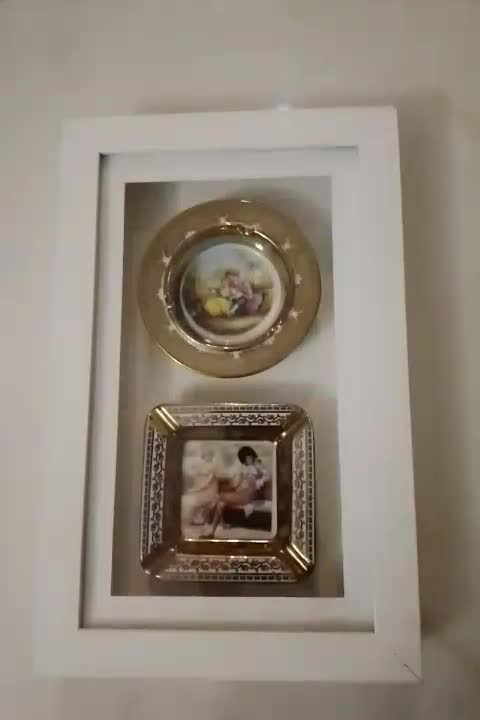 دو عدد زیر سیگاری آنتیک با عکس زیبا کلکسیونی|کلکسیون اشیاء عتیقه|تهران, بهار|دیوار