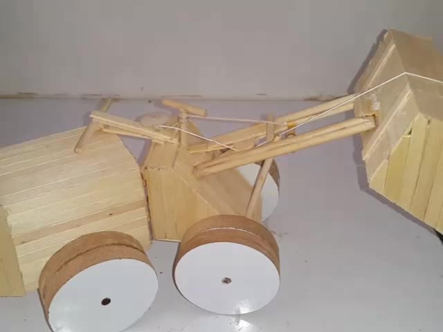 ماکت لودر چوبی|مجسمه، تندیس، ماکت|اردبیل, |دیوار