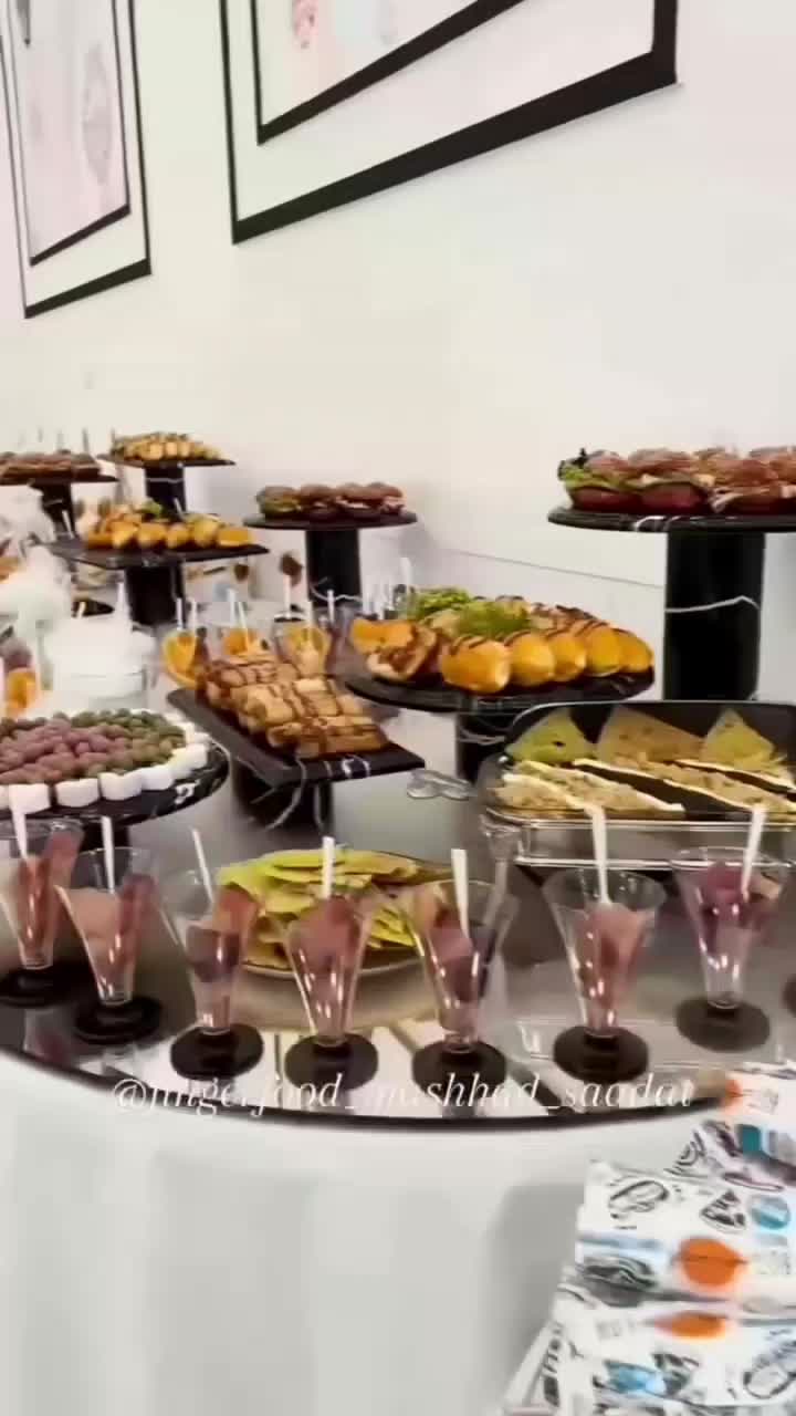 تولد، غذای خانگی، فینگرفود، چیدمان مهمانی، نامزدی|خدمات پذیرایی، مراسم|مشهد, میعاد (شهرک غرب)|دیوار