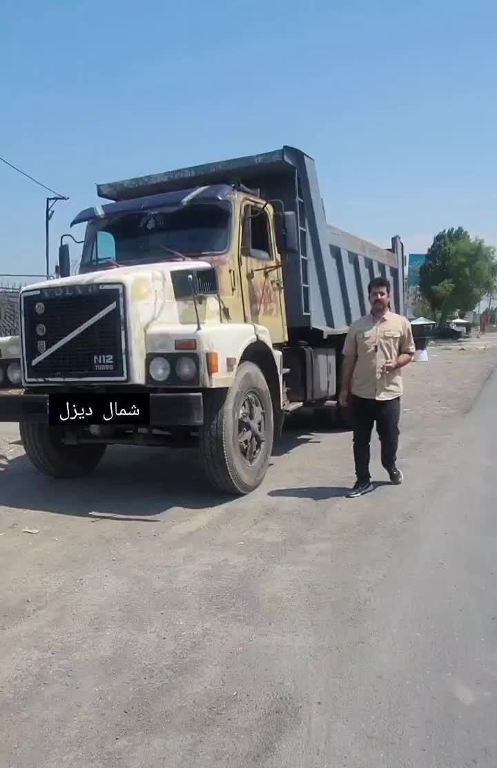 ولوو جفت کمپرسی|خودرو سنگین|محمودآباد, |دیوار