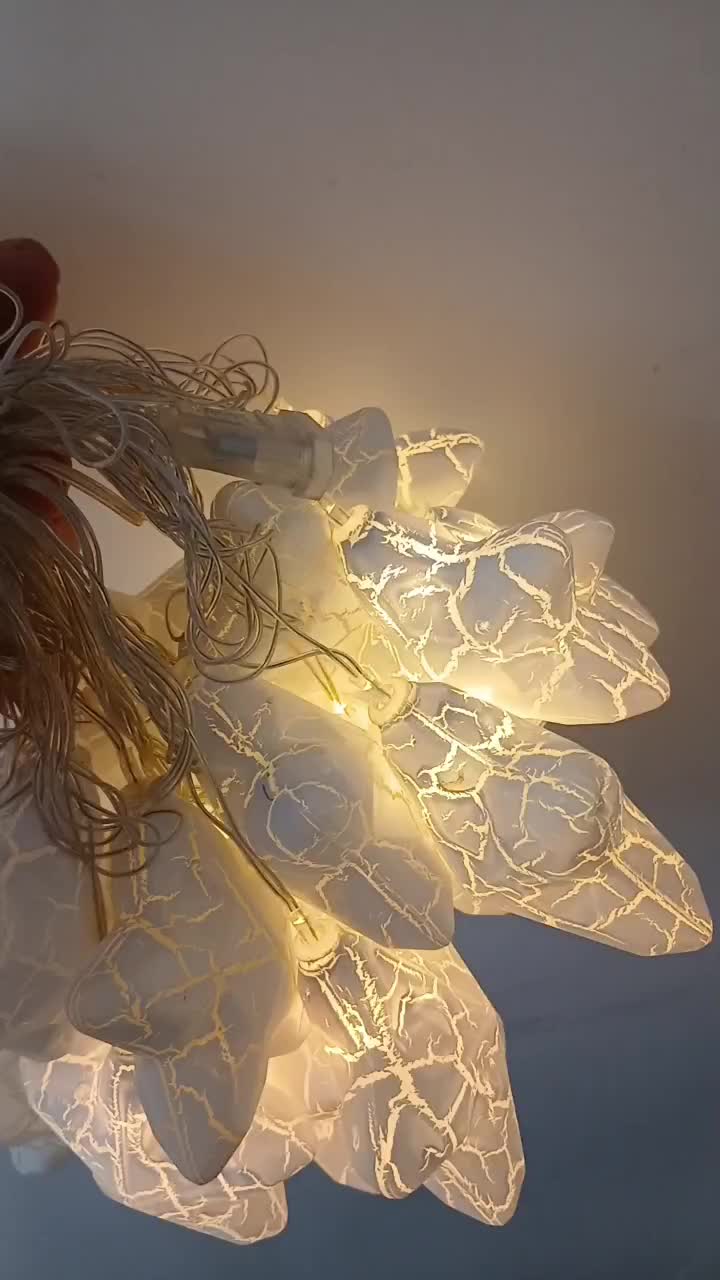 ریسه لامپ پفکی|ریسه و چراغ تزئینی|فلاورجان, |دیوار