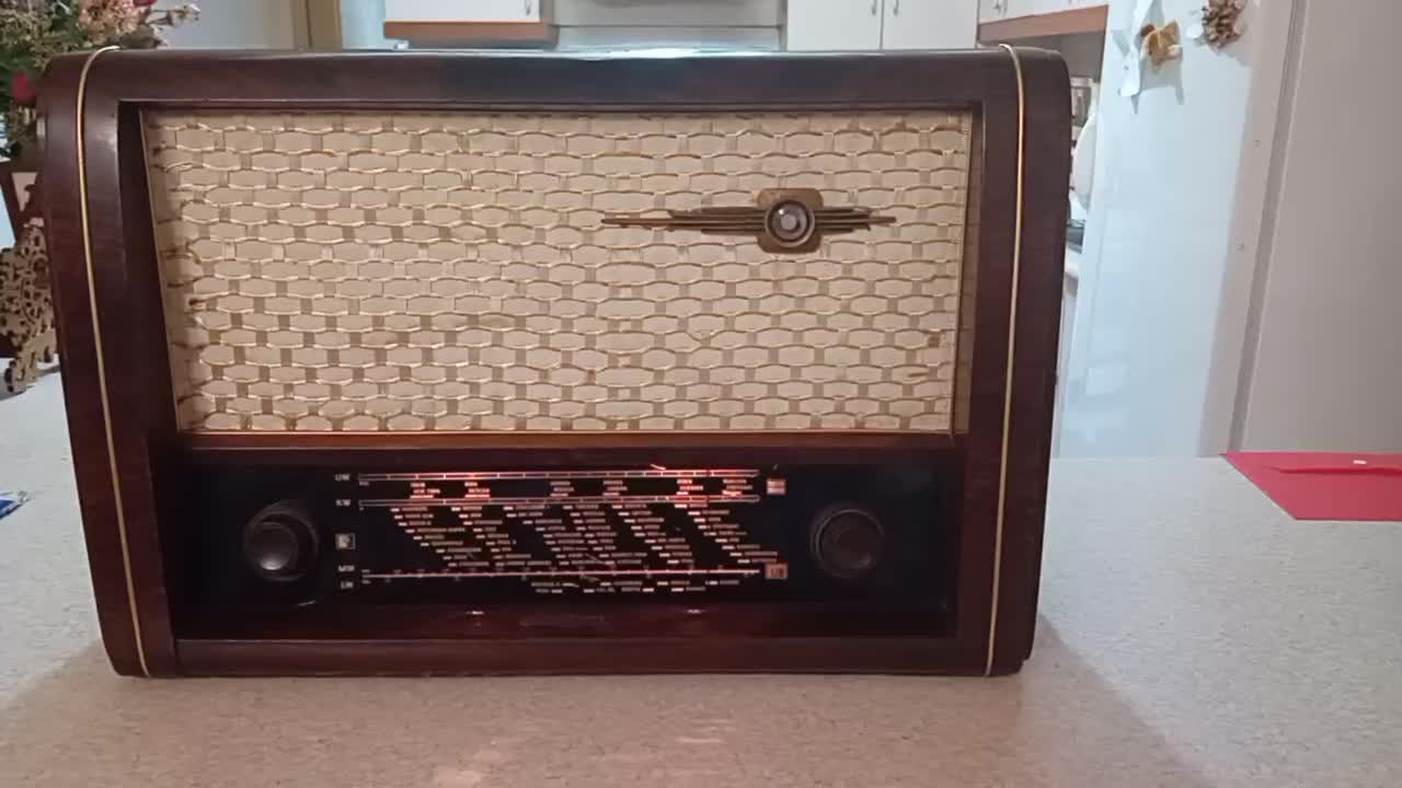 رادیو لامپی لااوپتا المانی|کلکسیون اشیاء عتیقه|تبریز, |دیوار