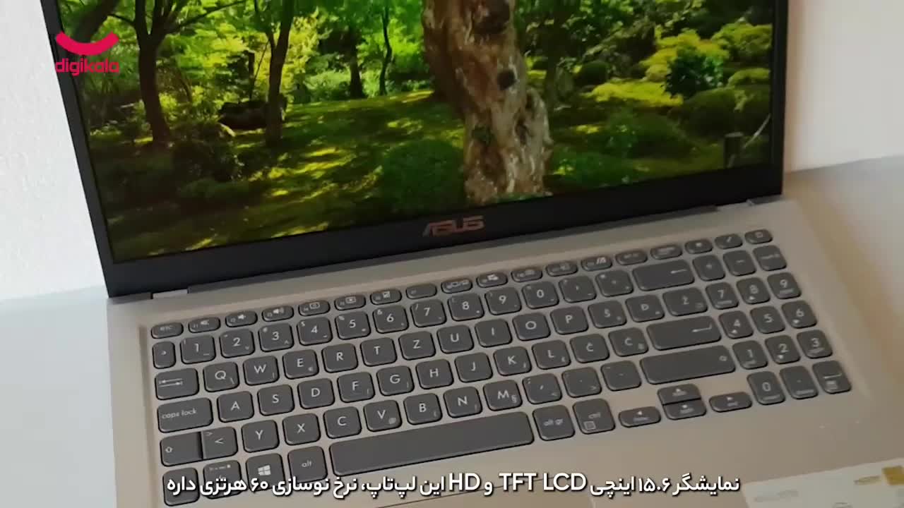 لپ تاپ 15.6 اینچی ایسوس مدل vivobook Celeron|رایانه همراه|تهران, شهرک انصار|دیوار
