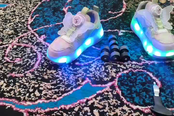 کفش اسکیت با چراغ دار|دوچرخه، اسکیت، اسکوتر|شهرضا, |دیوار