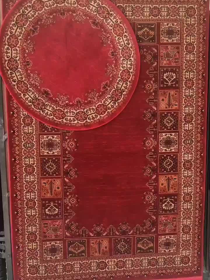 گبه قرمز|فرش|گرگان, |دیوار