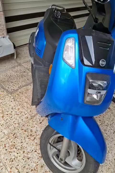 موتور گلکسی TN110 مدل 1400 آبی استارتی|موتورسیکلت|رشت, دیانتی|دیوار