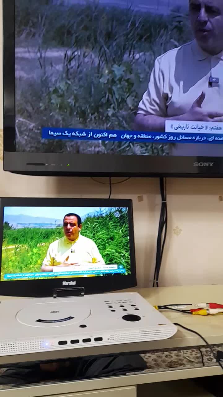 دی وی دی لبتابی 15 اینچ پرتابل مارشالDVD. USB .AV|پخش‌کننده DVD و ویدیو|ری, دیلمان|دیوار