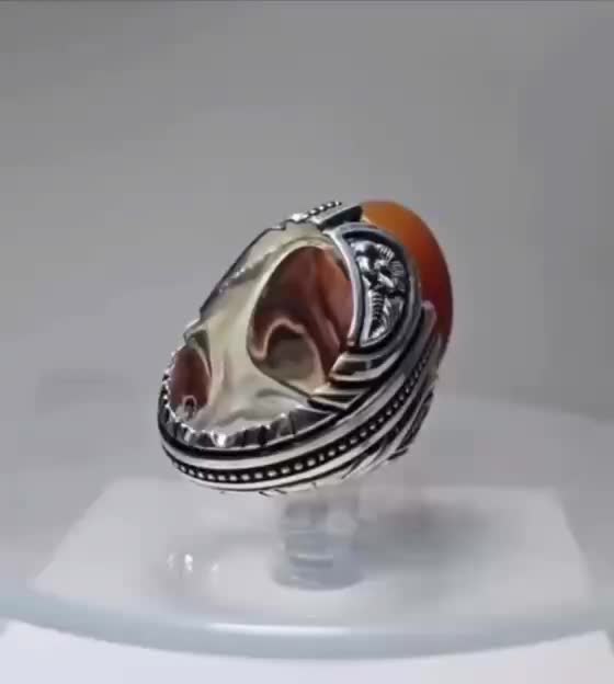 انگشتر فاخر و کلکسیونی عقیق کهنه و اصل یمنی|جواهرات|اردبیل, |دیوار