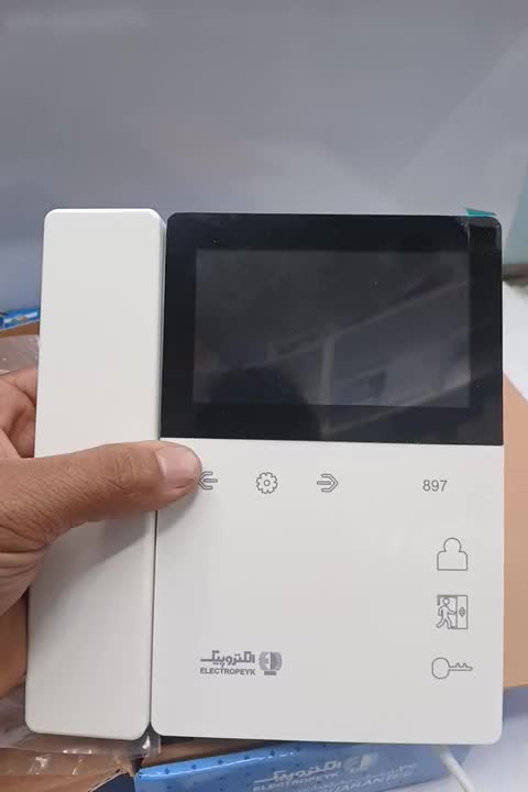 آیفون تصویری ۸۹۷ الکتروپیک|مصالح و تجهیزات ساختمان|رشت, استادسرا|دیوار