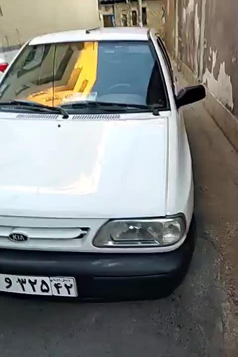پراید مدل 95 سفید  بی رنگ کولر و بخاری سالم|خودرو سواری و وانت|مشهد, سعد آباد|دیوار