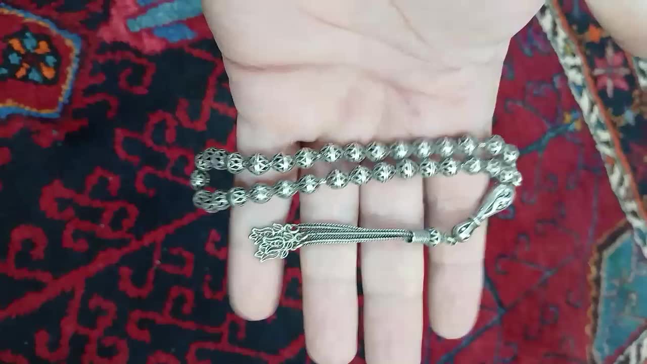 تسبیح تمام نقره|جواهرات|کرج, عظیمیه|دیوار