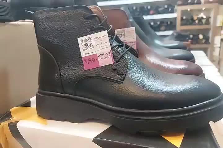 نیم بوت های تمام چرم طبیعی گاوی اصل شب یلدایی رسید|کیف، کفش، کمربند|مشهد, ابوذر|دیوار