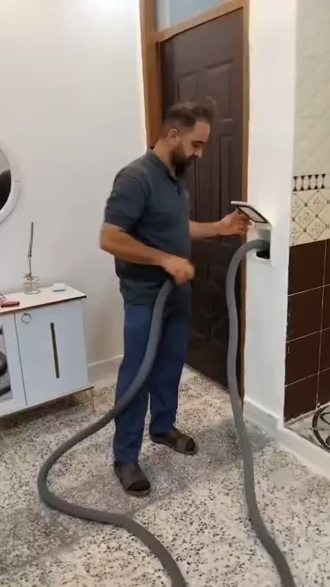 جارو برقی (جارومرکزی)|جاروبرقی، جارو شارژی، بخارشو|دزفول, |دیوار