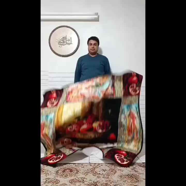 رومیزی یلدا انار فقط عمده|پرده، رانر، رومیزی|بندرعباس, |دیوار