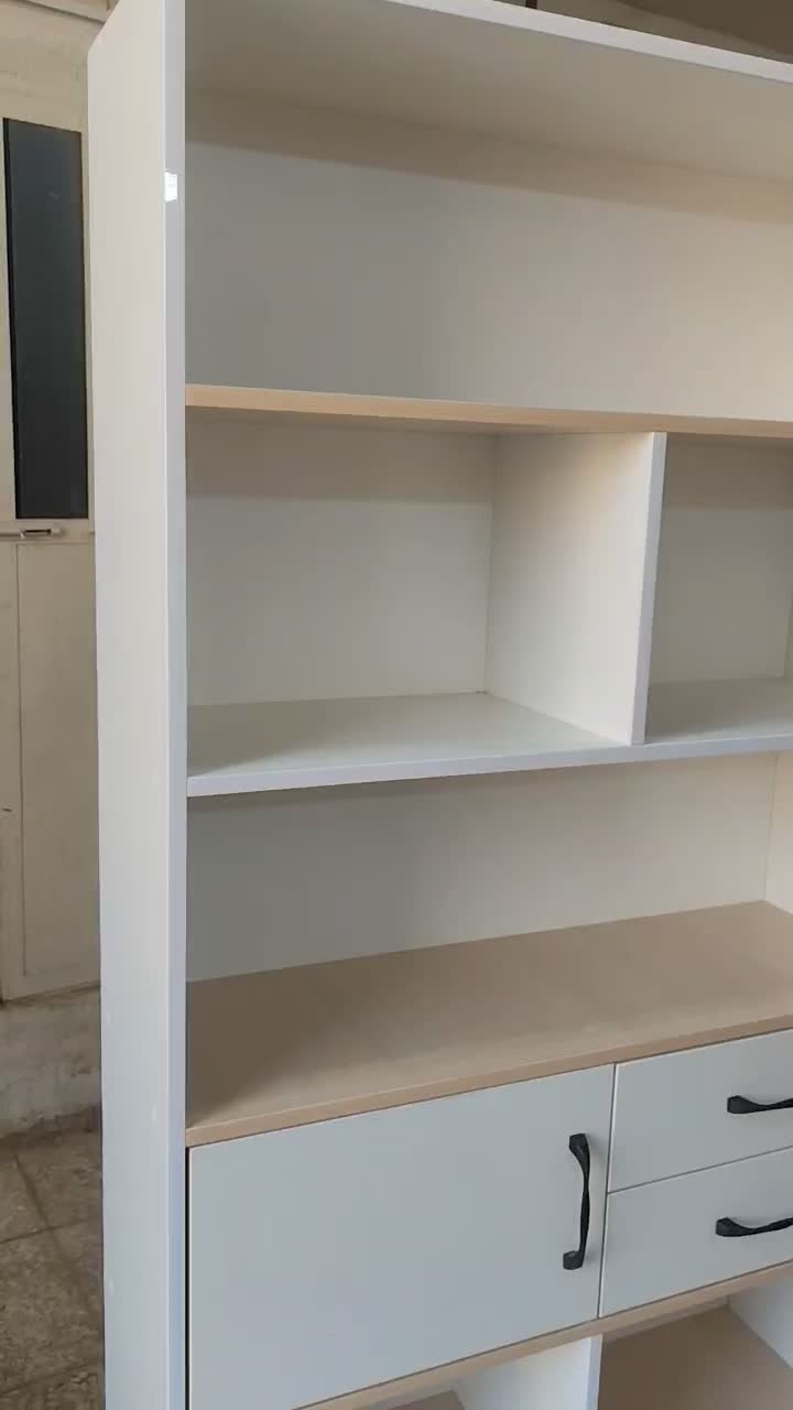 کتابخانه قفسه دو کشو مدرن ارسال رایگان|کتابخانه، شلف، قفسههای دیواری|تهران, شهرک غرب|دیوار