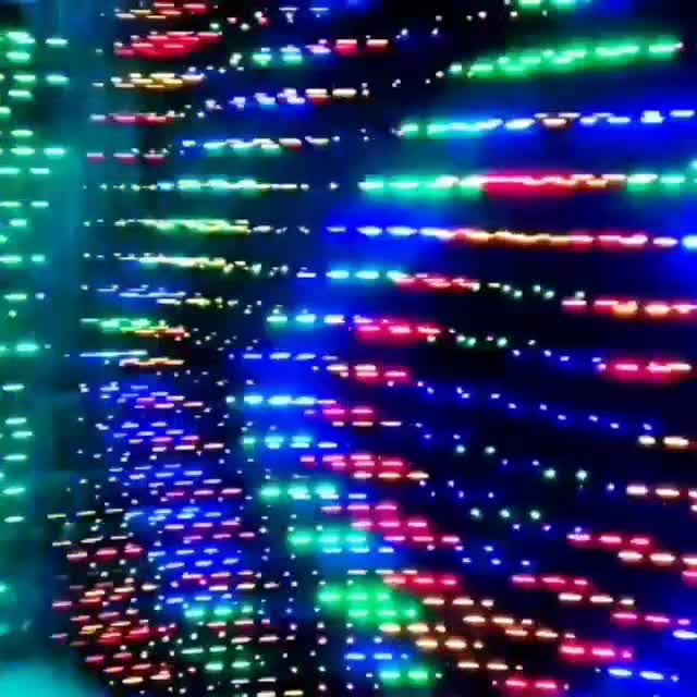 پرده ال ای دی دورو مخمل افکتدار،الیدی،دایناکورد|ریسه و چراغ تزئینی|تهران, افسریه شمالی|دیوار