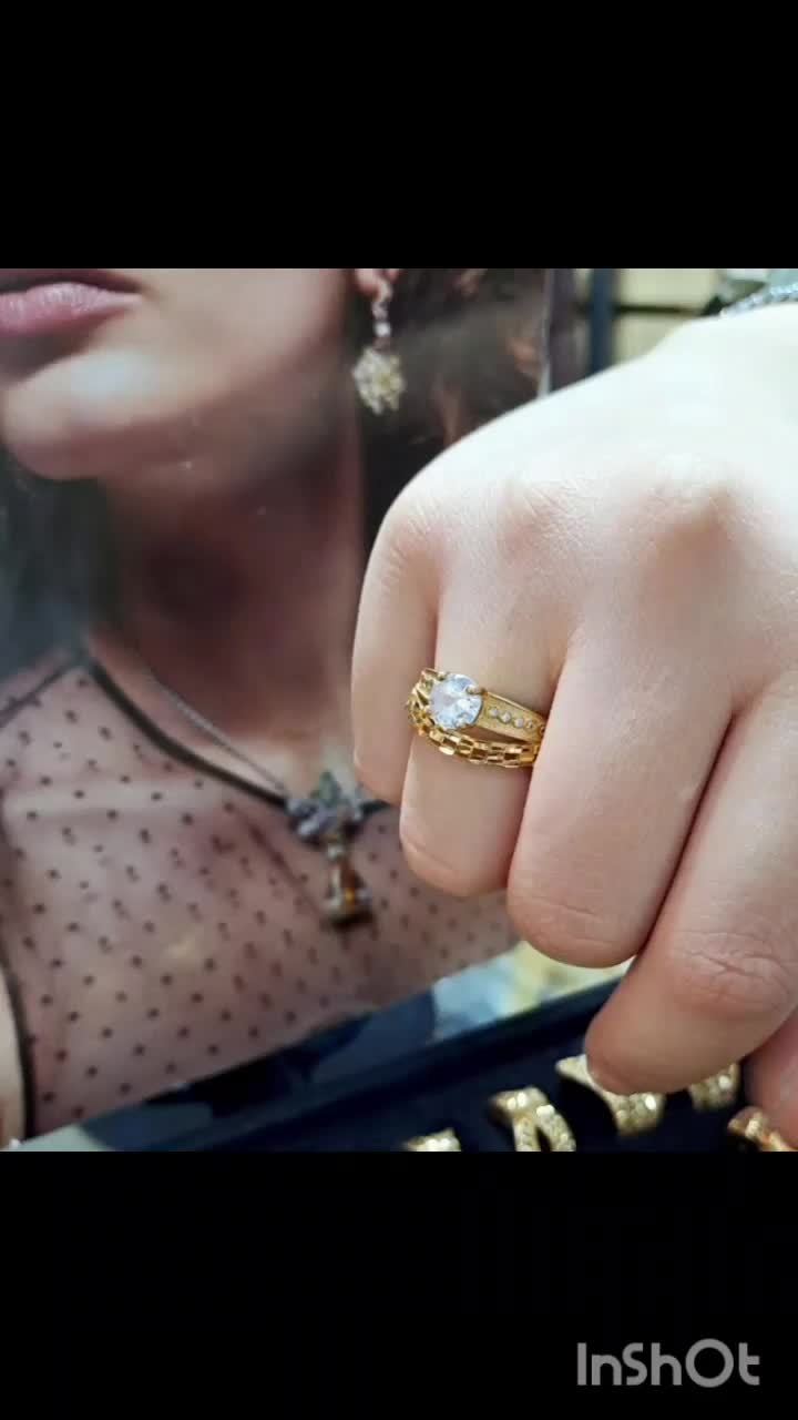 انگشتر طلا روس اصل در بدلیجات شهرزاد زیر قیمت|بدلیجات|زنجان, |دیوار