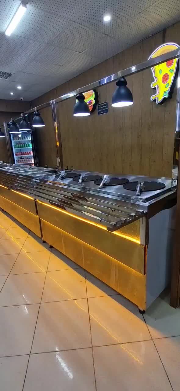 فر ریلی سوخاری تاپینگ دیسپلی فرریلی فرپیتزا برگر|کافی‌شاپ و رستوران|تهران, یافت آباد جنوبی|دیوار