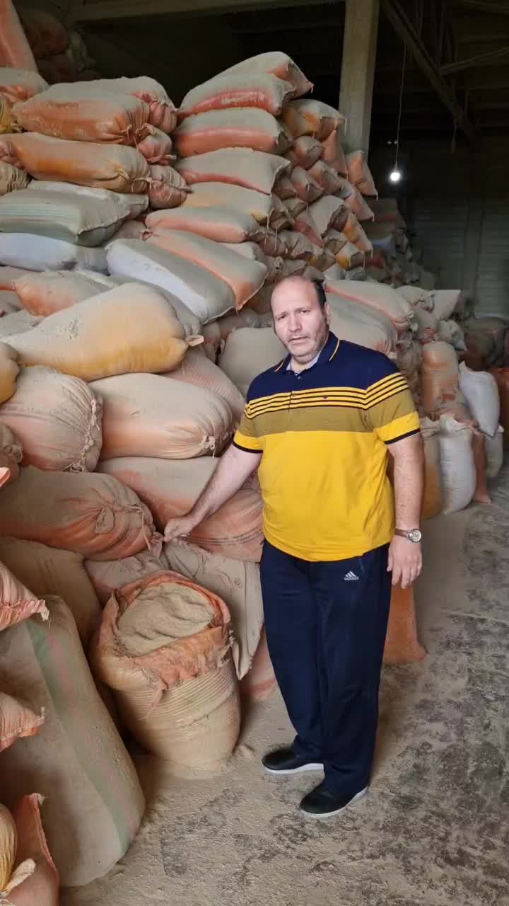 سبوس برنج  (کپک)تازه تمیز|خوردنی و آشامیدنی|رشت, گلباغ نماز|دیوار