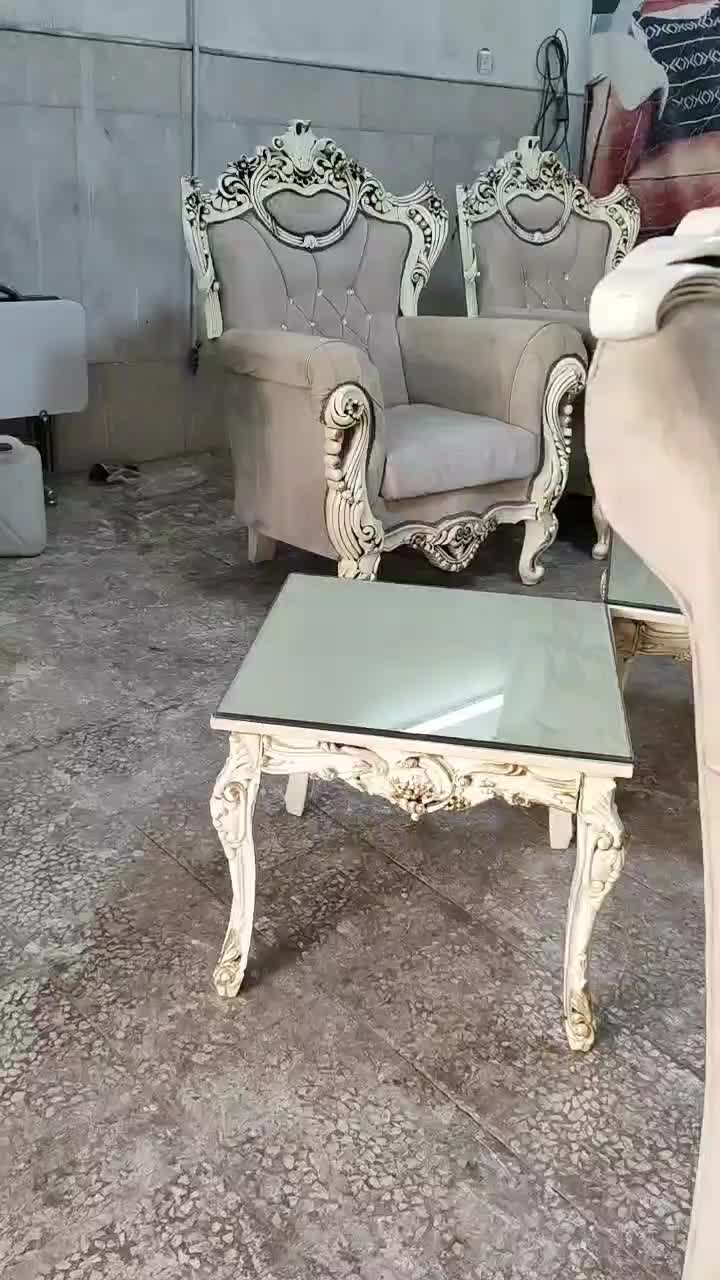 استیل ۷نفره با غذاخوری ۴نفره و جلو مبلی کامل چوب|مبلمان خانگی و میز عسلی|قم, نیروگاه|دیوار